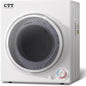 CTT Portable Clothes Dryer 3.5 cu.ft, 110V Laundry Dryer by CTT
