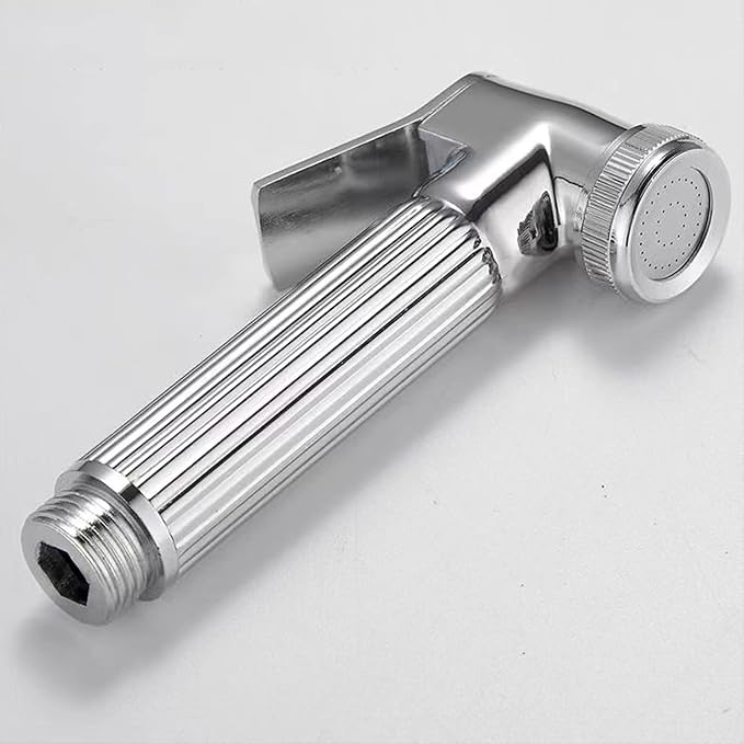 Metal Handheld Bidet Sprayer Toilet-Adjustable Water Pressure Control - Image 2