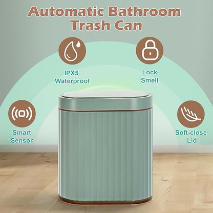 ELPHECO Bathroom Trash Can - Image 6