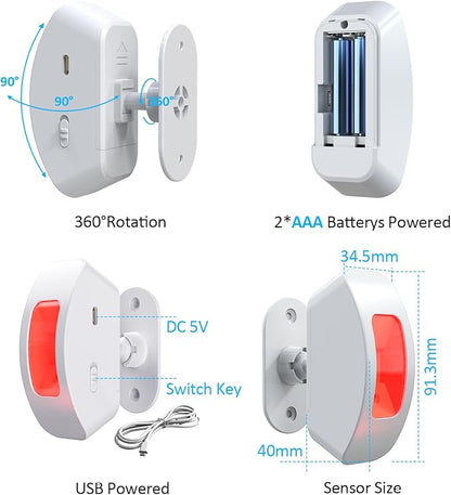 Wireless Motion Sensor Alarm Indoor: Motion Detector Alarm - Image 6