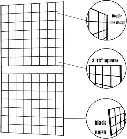 7RiversART Grid Wall Commercial Grade Gridwall Panels – Heavy Duty Grid Panel - Image 4