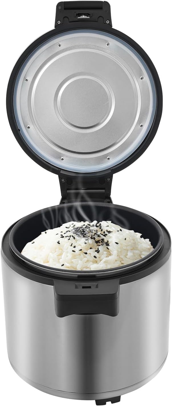 6.08 Gal Commercial Rice Warmer, Electric Non-Stick Pot Soup Warmers by Unknown
