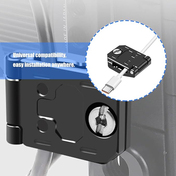 Cable Management Clip Aluminum Video Cable Clamp - Image 6