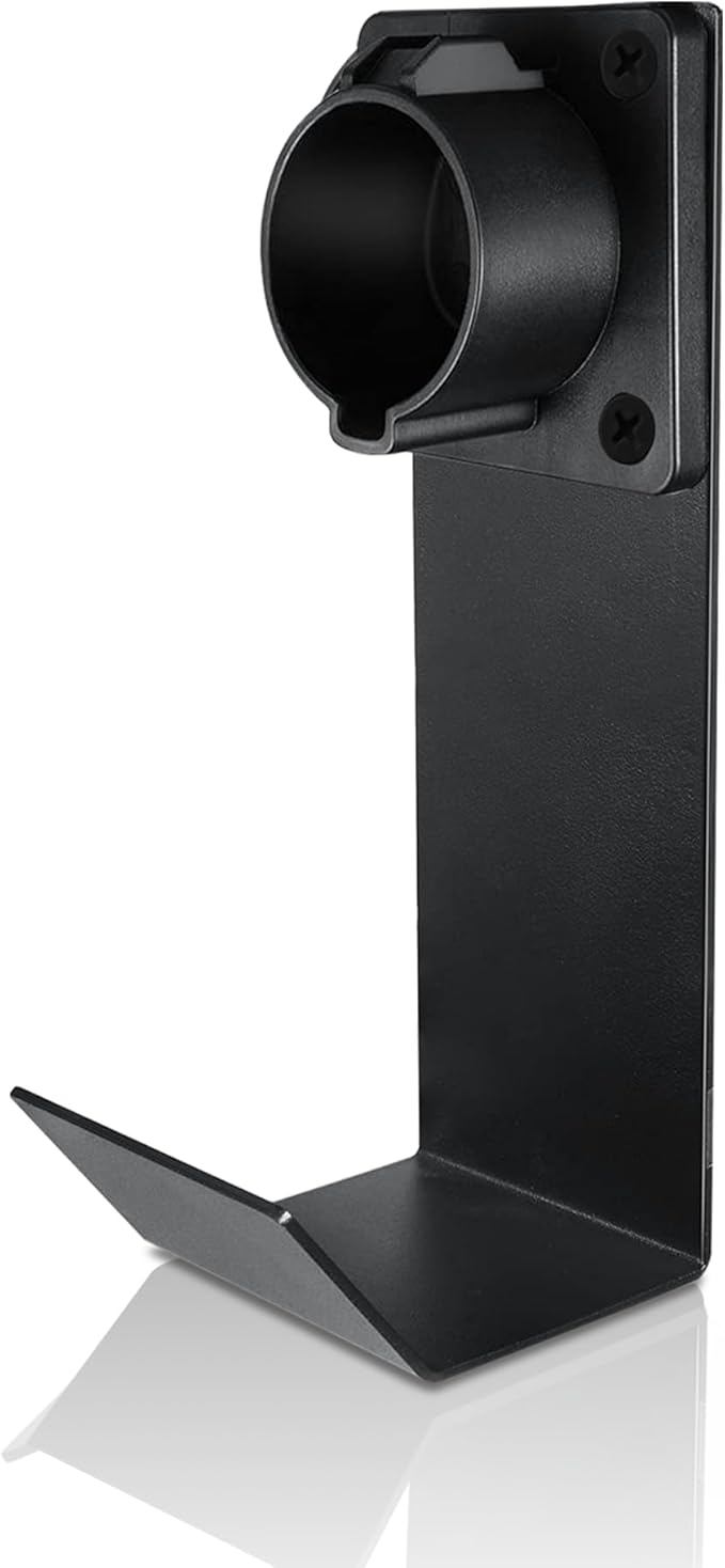 Lectron Electric Vehicle Charger Nozzle Holster Dock & J-Hook Combo by LECTRON