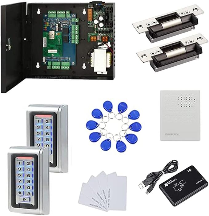MENGQI-CONTROL Waterproof Metal Keypad Reader Standard North American Strike by MENGQI-CONTROL