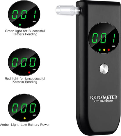 Home Ketosis Breath Analyzer, Professional Ketone Breath Monitoring Meter – - Image 4