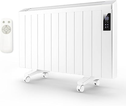 1500w Convection Panel Heater-Portable Electric Heaters, Plug-in Wall Heaters by Fierscial