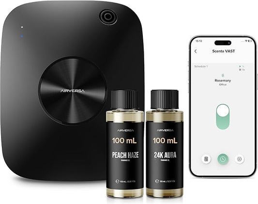 Airversa Smart Waterless Essential Oil Diffuser, 400mL Capacity by Airversa