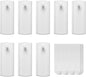 Large Universal Frame Hanger, 8 Picture Hangers, 12 Large Removable Adhesive by JELLYSUB