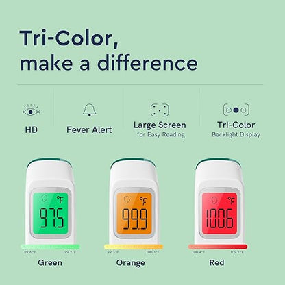 Viproud Forehead Thermometer for Adults and Kids, Fast Accurate Thermometer - Image 3