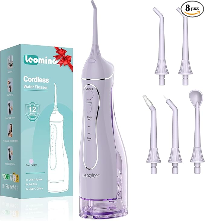 Leominor Water Dental Flosser Pick by LeominorFreshDaywithSmile
