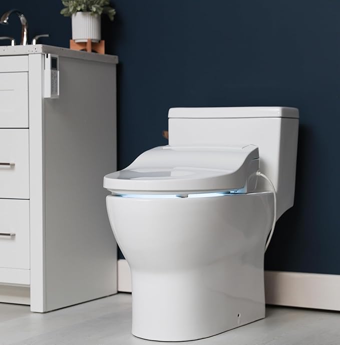 ALPHA BIDET JX2 Round Bidet Toilet Seat, Endless Warm Water, *NEW* Bowl Mist - Image 5