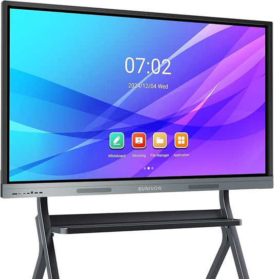 Interactive Whiteboard, 8+128GB Interactive Touch Screen Smartboard, Smart Board by EUNIVON