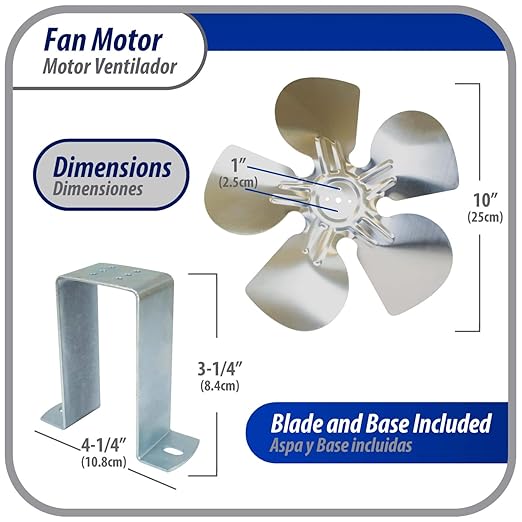 Appli Parts APFM-181E 18W refrigeration condenser and evaporator motor 115V - Image 4