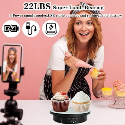JAYEGT 3 in 1 Motorized Rotating Display Stand - Image 5