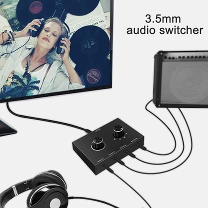 4-Way 3.5mm Stereo Audio Switcher - Image 6