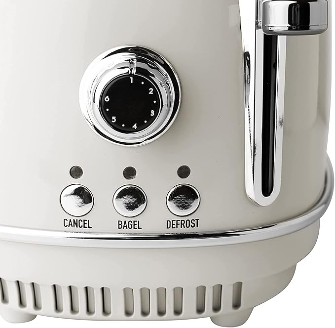 Haden Heritage 2-Slice Wide-Slot Toaster, Stainless-Steel Bread Toaster - Image 9