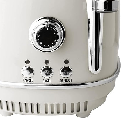 Haden Heritage 2-Slice Wide-Slot Toaster, Stainless-Steel Bread Toaster - Image 9