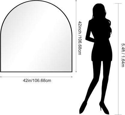 CIRCUMI Arched Wall Mirror, Metal Frame, Large Size - Image 7