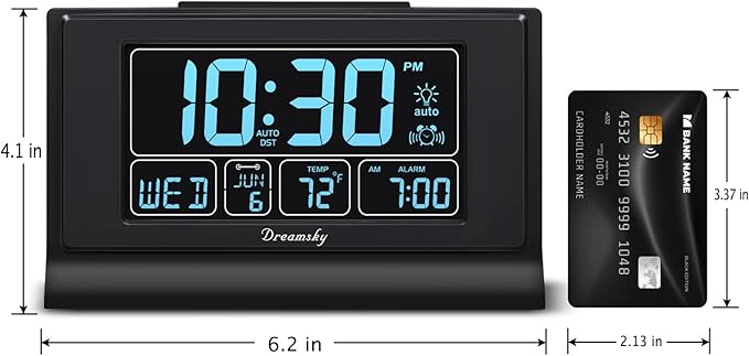 DreamSky Alarm Clocks for Bedrooms - Image 7