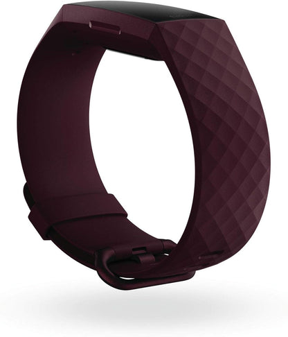 fitbit charge 4 fitness and activity tracker with, side view