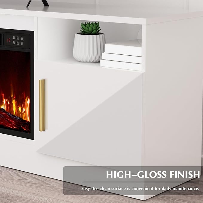 Lemberi Fireplace TV Stand - Image 7