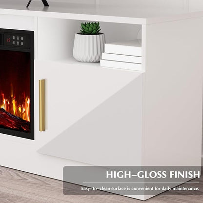 Lemberi Fireplace TV Stand - Image 7