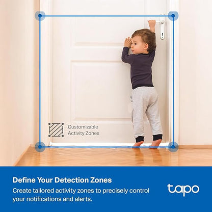 Tapo 1080p Pan/Tilt Indoor/Outdoor Security Camera – Free Person/Baby Cry - Image 5