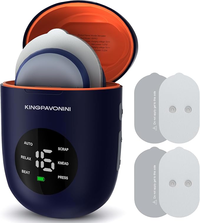 KingPavonini Wireless TENS Unit, Muscle Stimulator by KingPavonini