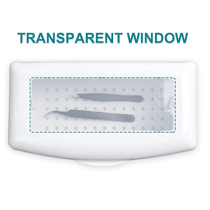 Nail Tool Sterilizer Box, Plastic Sterilization Tray - Image 3