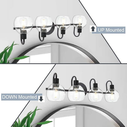 WINSHEN 4-Lights Contemporary Bathroom Light Fixtures Over Mirror - Image 3