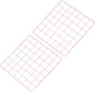 PATIKIL 14"x14" Wire Grid Panel, 2 Pack Board Photo Pictures Memo Display Grid by PATIKIL
