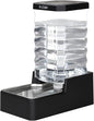 RIZZARI Stainless Steel Dog Water Dispenser : 10L Lagre Capacity Gravity Waterer by RIZZARI