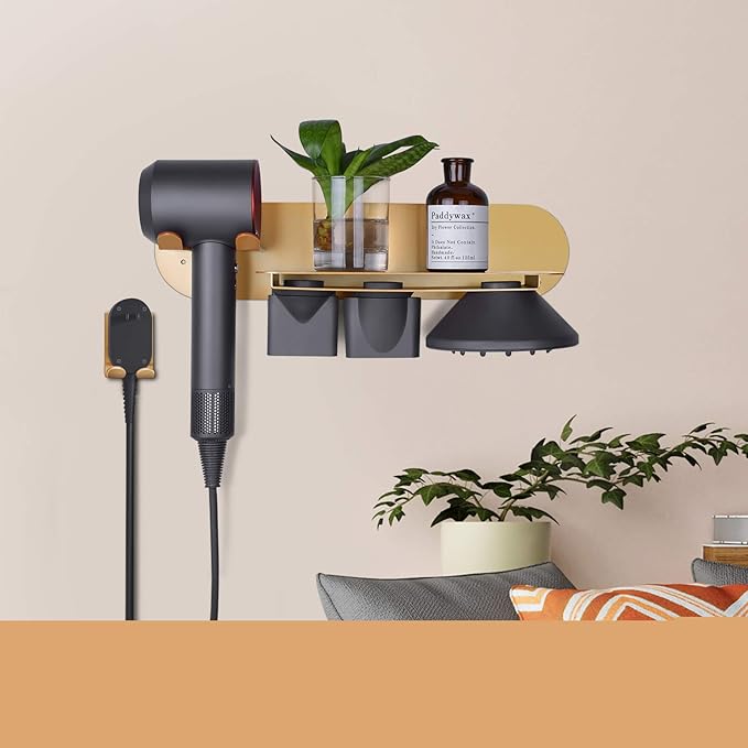 FLE Hair Dryer Holder Wall Mounted - Image 2