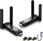 Wireless HDMI Transmitter and Receiver, LED Display Screen, Plug and Play by ANQIPUTECH