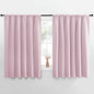NICETOWN Blackout Curtains for Bedroom, Baby Pink, 1 Pair, 62 by 63-inch by NICETOWN