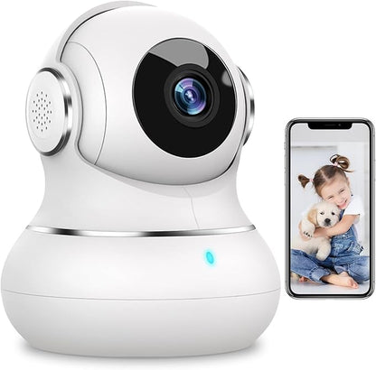 litokam Security Camera Indoor 2K, 360 Pan/Tilt Cameras by litokam