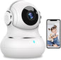 litokam Security Camera Indoor 2K, 360 Pan/Tilt Cameras by litokam