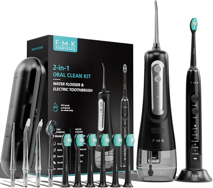 FUMEIKANG Water Flosser & Electric Toothbrush by FUMEIKANG