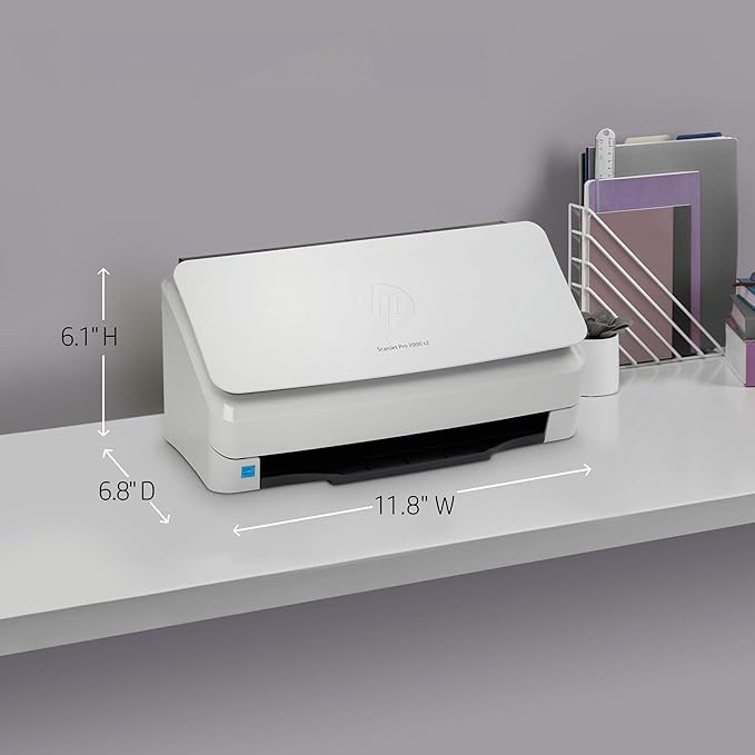 HP ScanJet Pro 2000 s2 35ppm USB 3.0 Color Duplex Scanner - Image 6