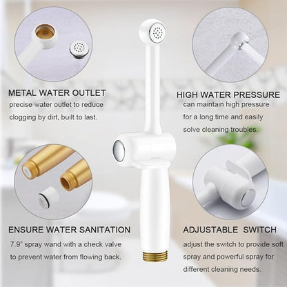 Handheld Bidet Toilet Sprayer, Cloth Diaper Sprayer - Image 3