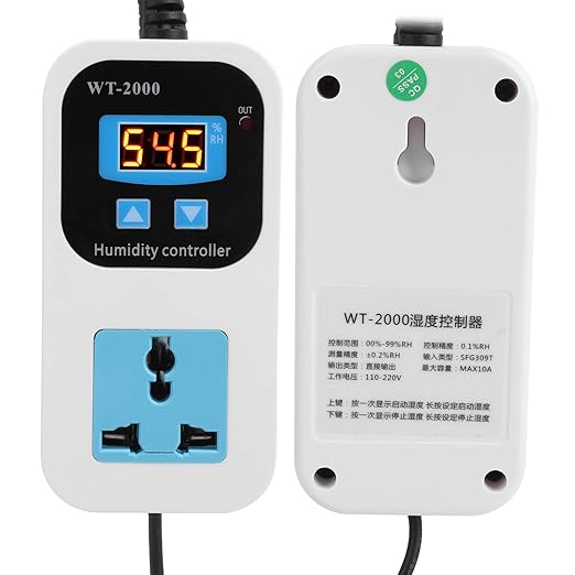 Digital Humidity Controller Humidity Detector Controlling Device, Air Humidity - Image 7