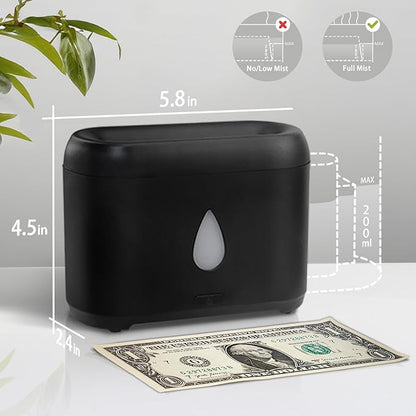 Flame Diffuser for Essential Oils, 200ml Ultrasonic Aroma Diffusers - Image 4