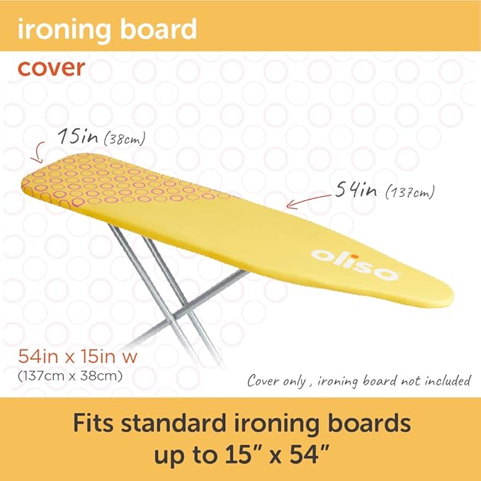 oliso Ironing Board Cover – 100% Cotton - Image 2