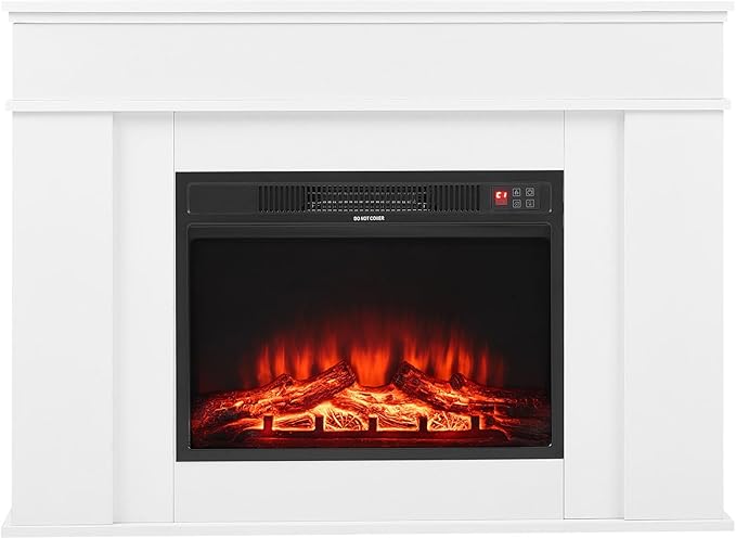 VEVOR 43 inch Freestanding Fireplaces, 1500W 5120BTU Fake Electric Fireplace - Image 9