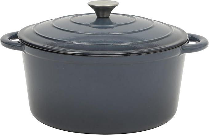Gibson Home Addlestone 7 Qt Enameled Cast Iron Dutch Oven Pot by GibsonHomewares