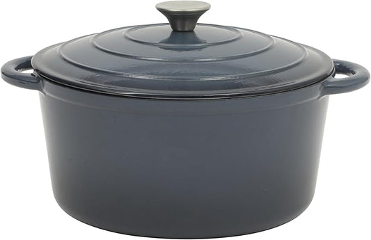Gibson Home Addlestone 7 Qt Enameled Cast Iron Dutch Oven Pot by GibsonHomewares