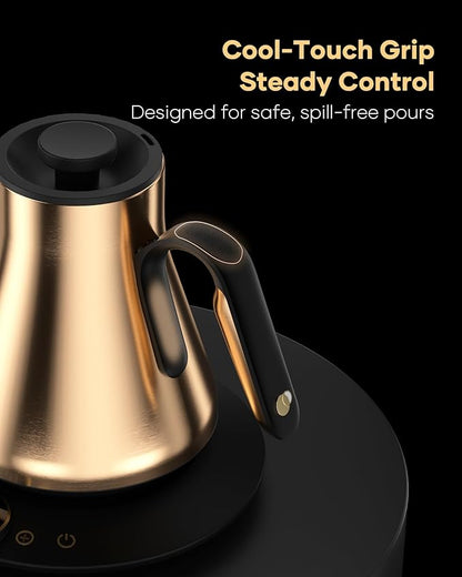 Cocinare FLOW B9 Gooseneck Electric Kettle, Precise Temperature Control - Image 7