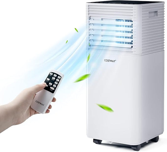 COSTWAY Portable Air Conditioner, 10000 BTU AC Cooling by COSTWAY