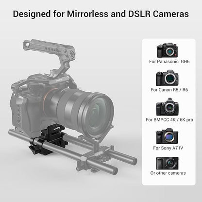SMALLRIG Universal 15mm Rail Support System - Image 2